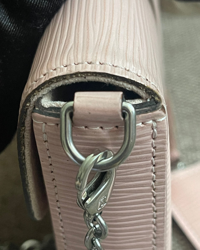 Preloved Authentic Louis Vuitton Felicie Pochette Epi Leather Rose Ballerine