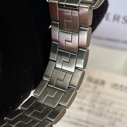 Preloved Authentic Versace Hellenyium Automatic watch with a grey dial