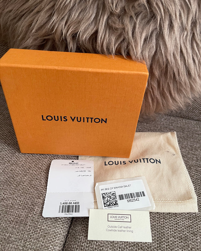 preloved AUTHENTIC Louis Vuitton Iris Compact Wallet – Mahina Galet