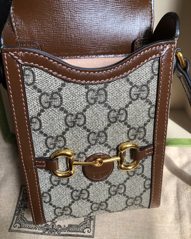 Preloved Gucci Horsebit 1955 mini bag