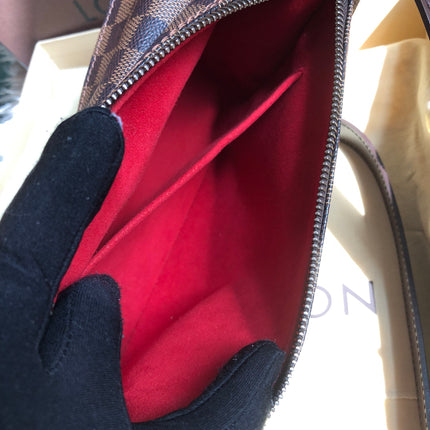 Preloved Louis Vuitton Brown Damier Ebene  Ravello GM