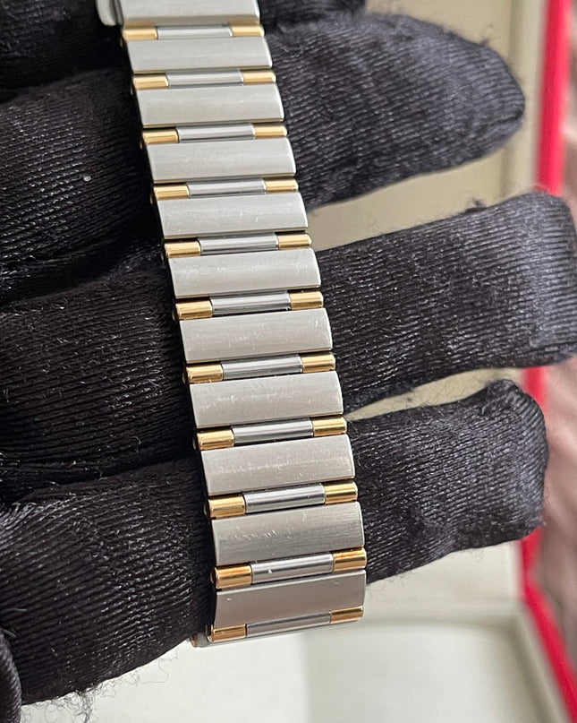 Preloved Authentic Omega Constellation 22.5 mm, Steel - Yellow Gold on Steel - Gold Full Bar