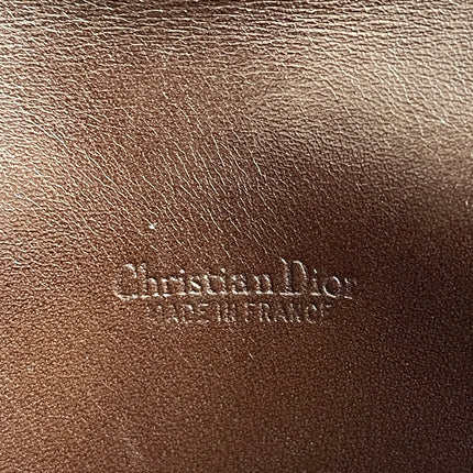Preloved Authentic Christian Dior Trotter long wallet in brown logo monogram canvas