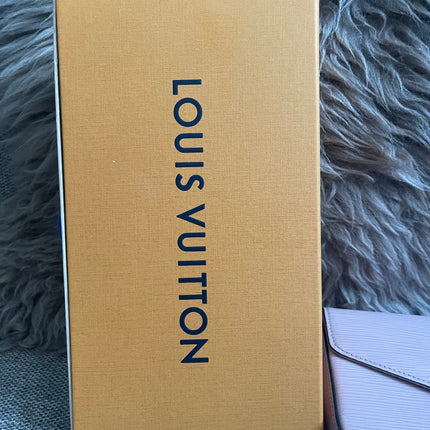 Preloved Authentic Louis Vuitton Felicie Pochette Epi Leather Rose Ballerine
