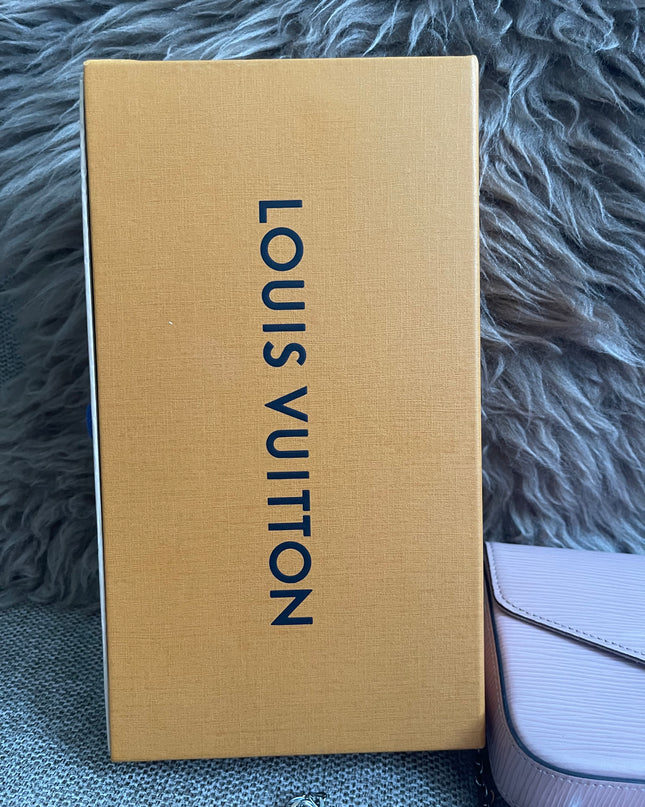 Preloved Authentic Louis Vuitton Felicie Pochette Epi Leather Rose Ballerine