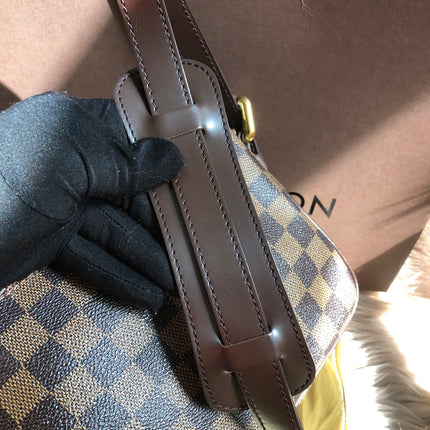 Preloved Louis Vuitton Brown Damier Ebene  Ravello GM