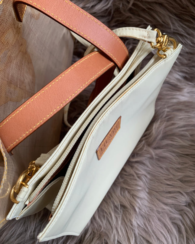 Alviero Prima Classe Small Clear Tote Bag
