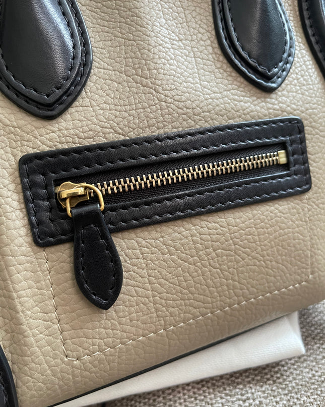 Preloved Authentic Céline Nano Luggage Bag + Louis Vuitton Monogram Wallet Authenticated Bundle