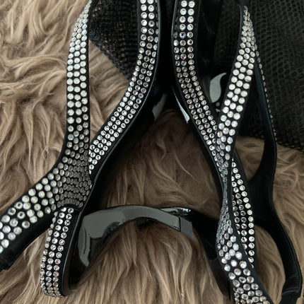 Preloved Authentic GIABORGHINI Rosie 13 70mm thong sandals SZ 35