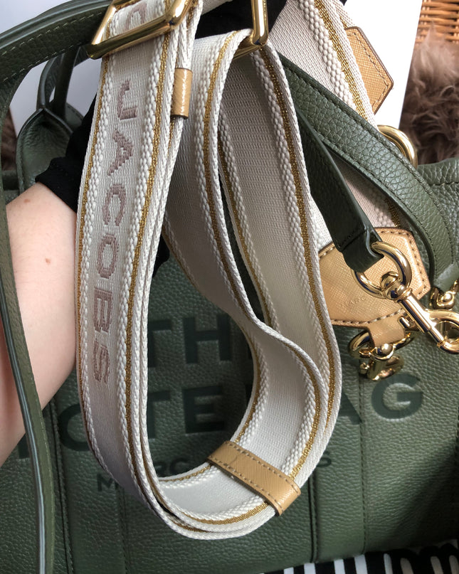 Preloved Marc Jacobs the medium leather tote bag in Green