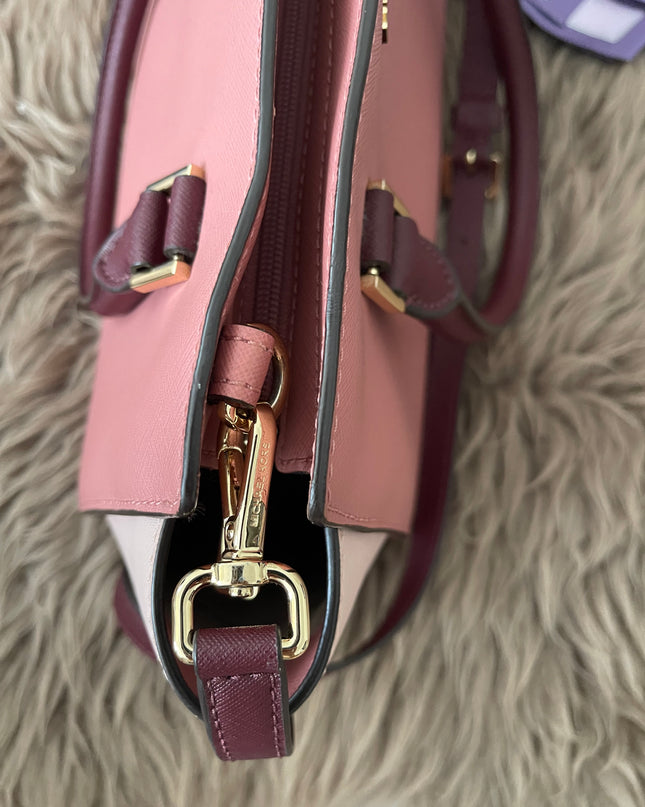 Preloved Authentic Michael Kors Selma Saffiano Leather Medium Satchel