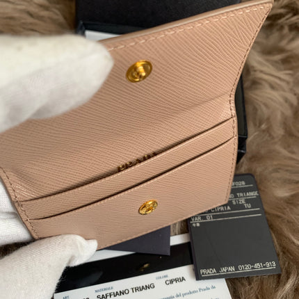Prada Saffiano leather card holder