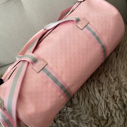Preloved Authentic Gucci GG Micro 2Way Boston bag in pink