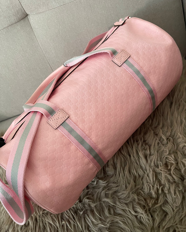 Preloved Authentic Gucci GG Micro 2Way Boston bag in pink