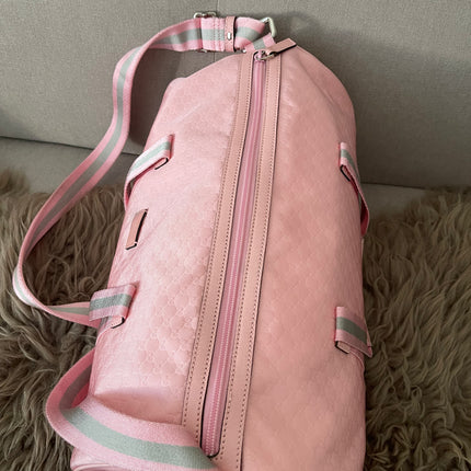 Preloved Authentic Gucci GG Micro 2Way Boston bag in pink