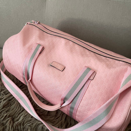 Preloved Authentic Gucci GG Micro 2Way Boston bag in pink