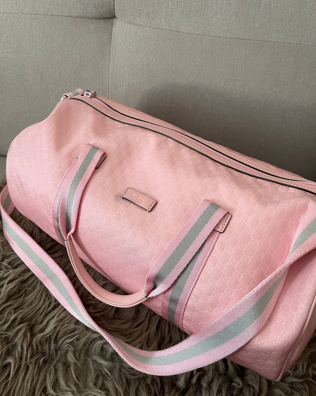 Preloved Authentic Gucci GG Micro 2Way Boston bag in pink