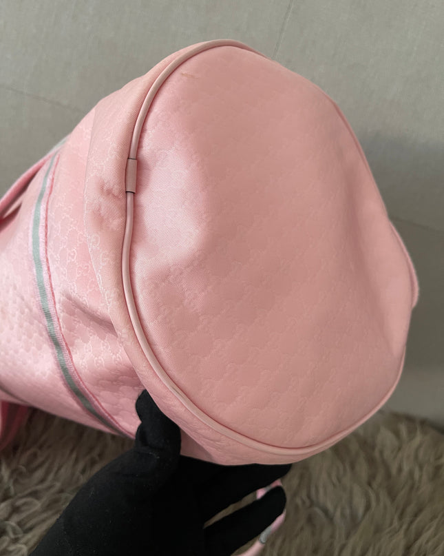 Preloved Authentic Gucci GG Micro 2Way Boston bag in pink