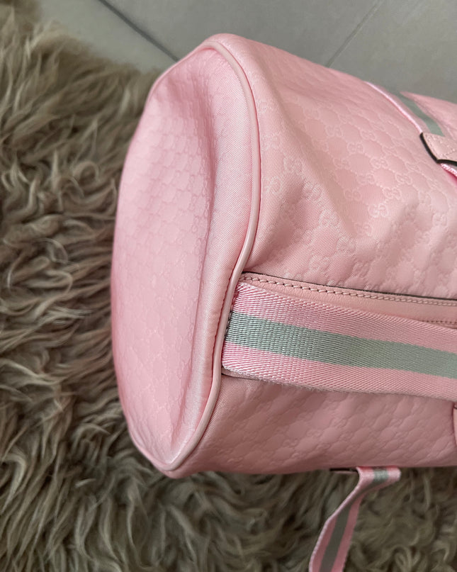 Preloved Authentic Gucci GG Micro 2Way Boston bag in pink