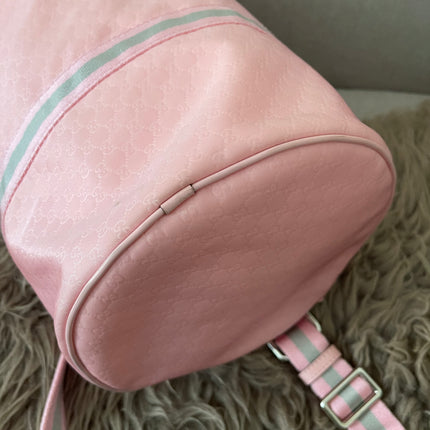 Preloved Authentic Gucci GG Micro 2Way Boston bag in pink