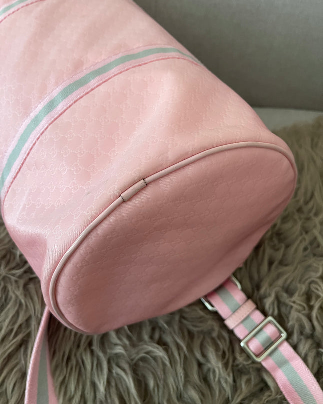 Preloved Authentic Gucci GG Micro 2Way Boston bag in pink