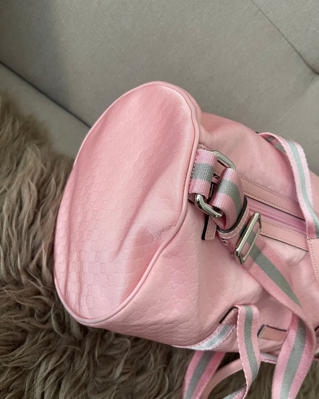 Preloved Authentic Gucci GG Micro 2Way Boston bag in pink