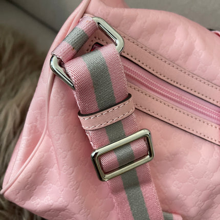 Preloved Authentic Gucci GG Micro 2Way Boston bag in pink