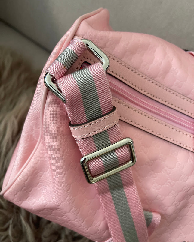 Preloved Authentic Gucci GG Micro 2Way Boston bag in pink