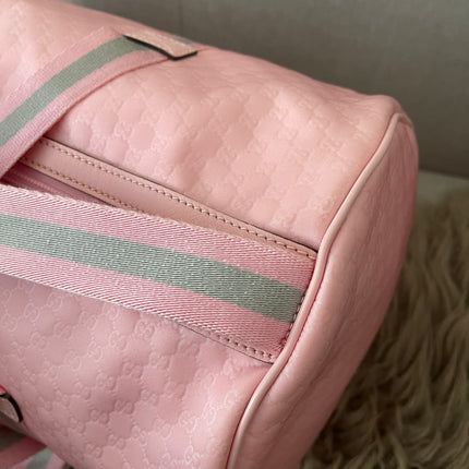 Preloved Authentic Gucci GG Micro 2Way Boston bag in pink
