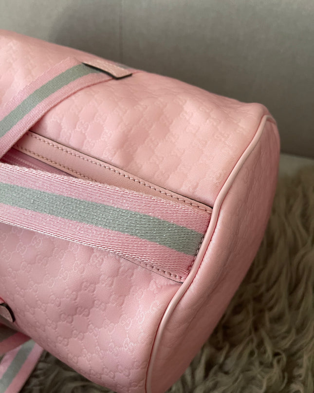 Preloved Authentic Gucci GG Micro 2Way Boston bag in pink