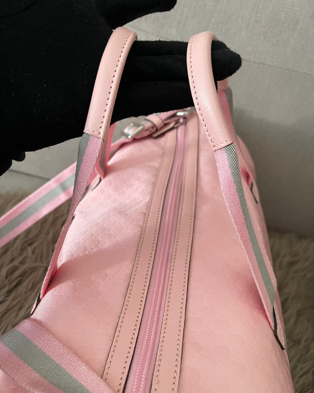 Preloved Authentic Gucci GG Micro 2Way Boston bag in pink