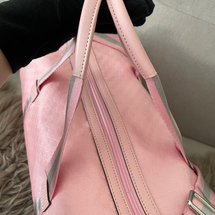 Preloved Authentic Gucci GG Micro 2Way Boston bag in pink