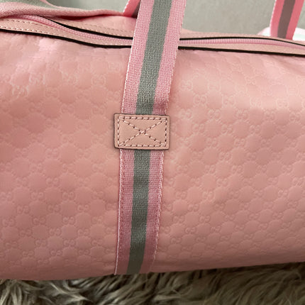 Preloved Authentic Gucci GG Micro 2Way Boston bag in pink