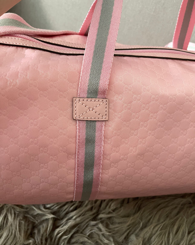 Preloved Authentic Gucci GG Micro 2Way Boston bag in pink