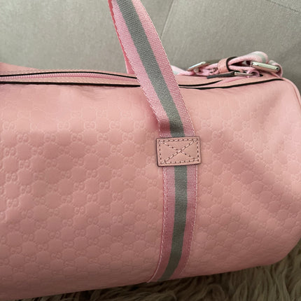 Preloved Authentic Gucci GG Micro 2Way Boston bag in pink