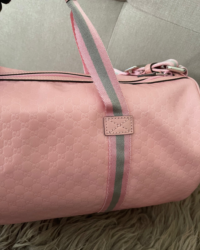 Preloved Authentic Gucci GG Micro 2Way Boston bag in pink