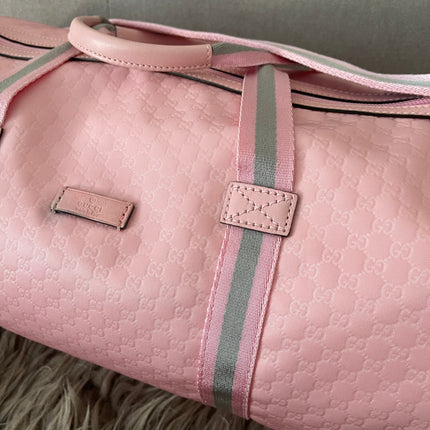 Preloved Authentic Gucci GG Micro 2Way Boston bag in pink