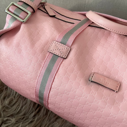 Preloved Authentic Gucci GG Micro 2Way Boston bag in pink