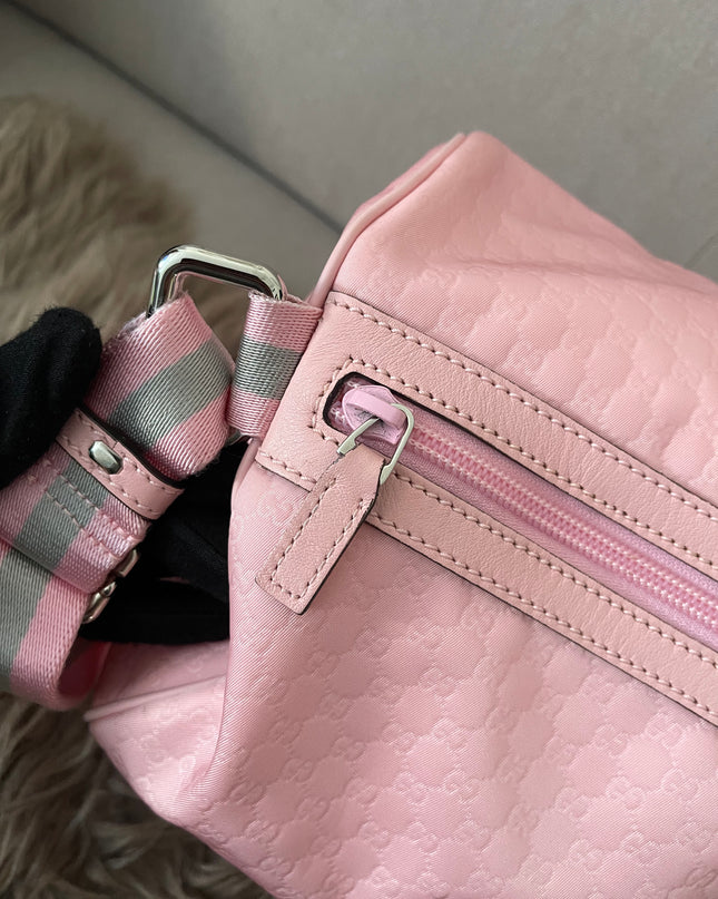 Preloved Authentic Gucci GG Micro 2Way Boston bag in pink