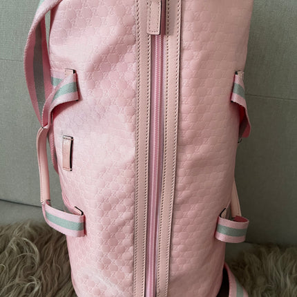 Preloved Authentic Gucci GG Micro 2Way Boston bag in pink