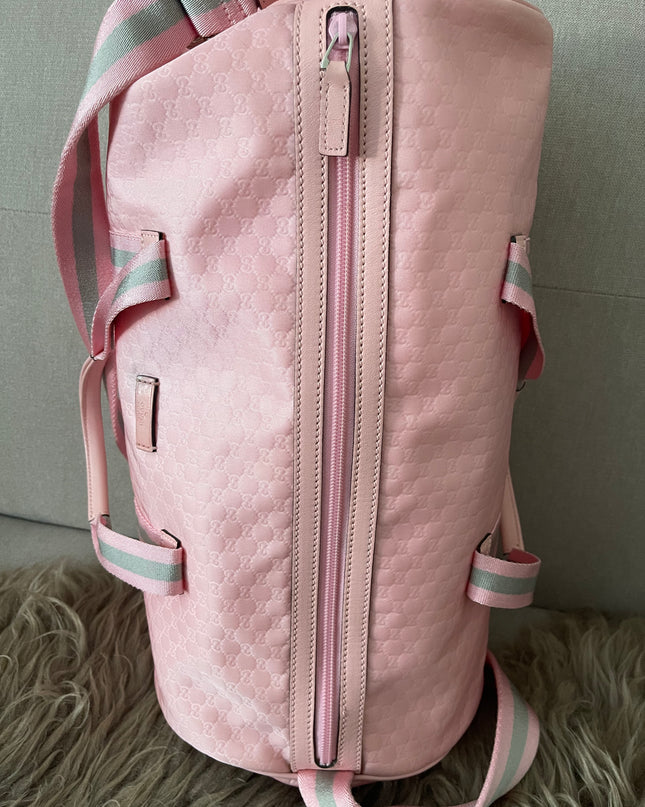Preloved Authentic Gucci GG Micro 2Way Boston bag in pink