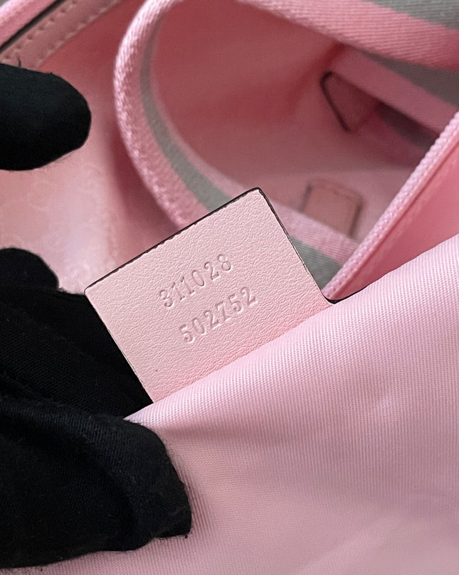 Preloved Authentic Gucci GG Micro 2Way Boston bag in pink