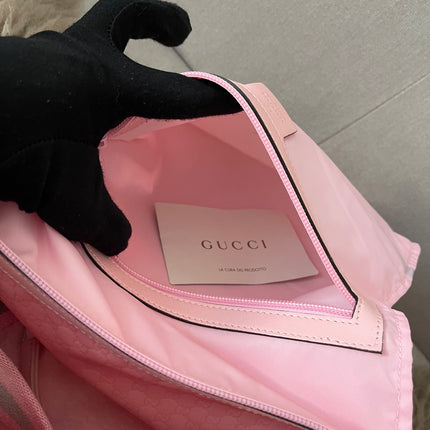 Preloved Authentic Gucci GG Micro 2Way Boston bag in pink