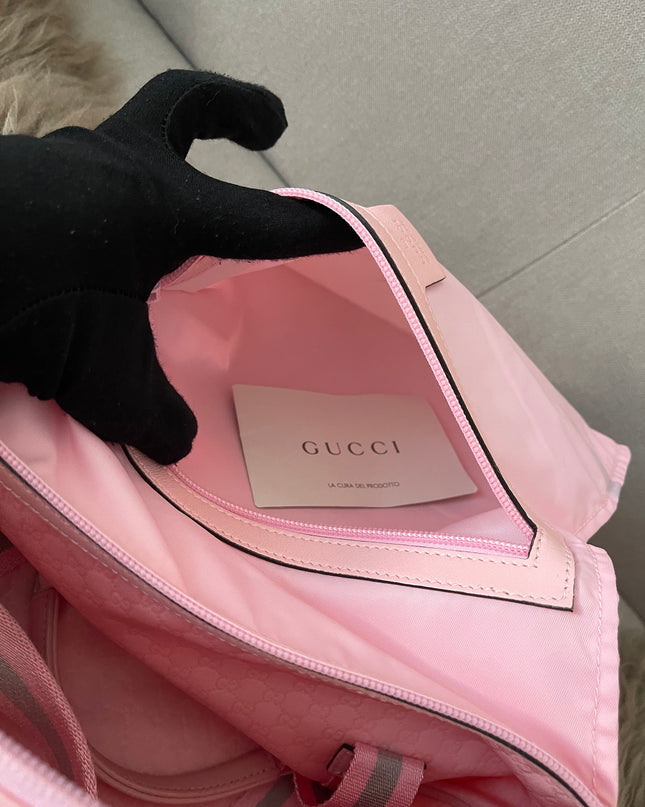 Preloved Authentic Gucci GG Micro 2Way Boston bag in pink
