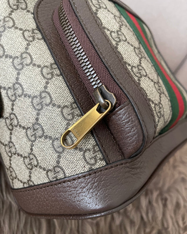 Preloved Authentic Gucci GG Ophidia Small Backpack — Supreme Canvas