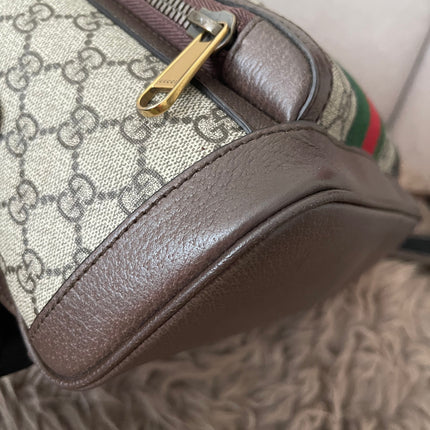 Preloved Authentic Slightly Used Gucci GG Ophidia Small Backpack
