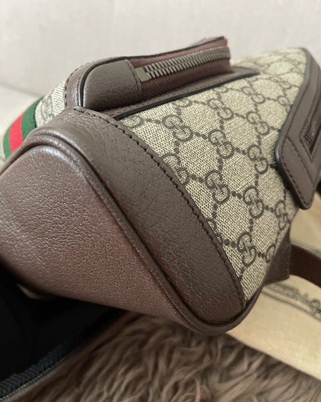 Preloved Authentic Gucci GG Ophidia Small Backpack — Supreme Canvas