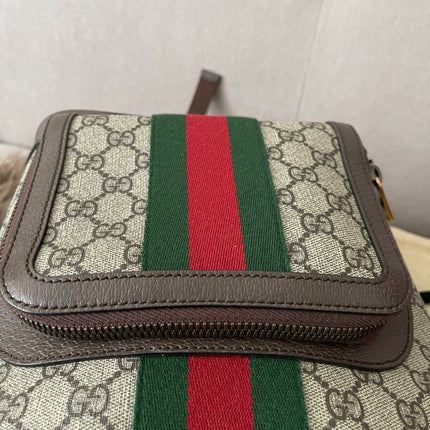 Preloved Authentic Slightly Used Gucci GG Ophidia Small Backpack