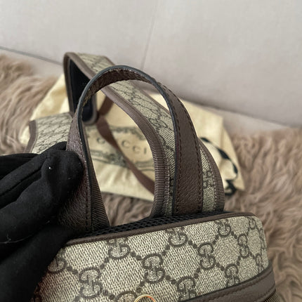 Preloved Authentic Slightly Used Gucci GG Ophidia Small Backpack
