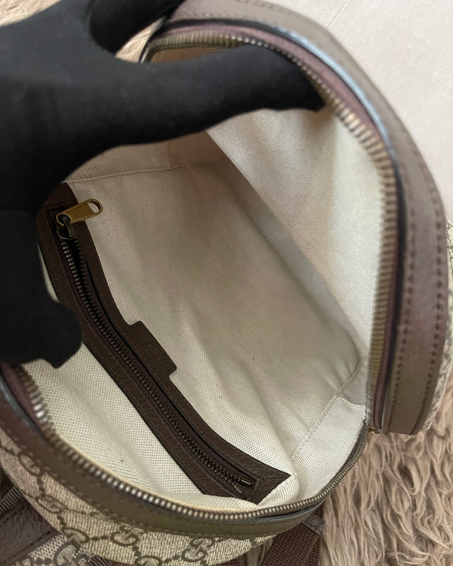 Preloved Authentic Gucci GG Ophidia Small Backpack — Supreme Canvas